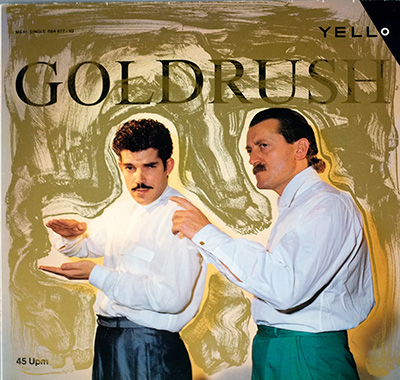 YELLO - Goldrush  album front cover vinyl record